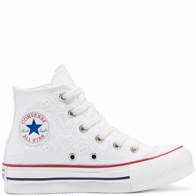 Converse Love Ceremony EVA Platform Chuck Taylor All Star - Lasten Matalavartiset Tennarit - Valkoin